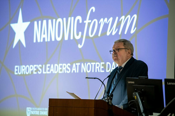Marynovych At Podium Nanovic Forum 2021 Web